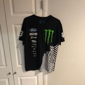Large Black Hoonigan Racing Team T-shirt